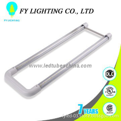 High quality 110lm/w 5000k internal driver 18w u shaped t8 led tube